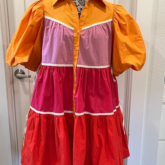 Sofie the Label Time Stands Still tiered dress - Picture 2 of 13